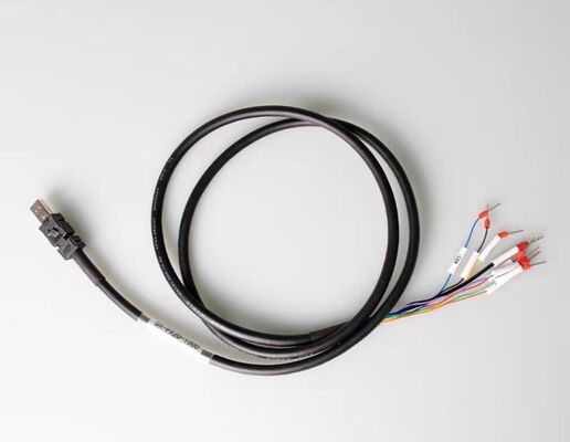 10-core X5 compatible servo motor connector with MUF-PK10K-X plug for reliable servo driver cable communication