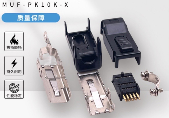 X5 JST MUF-PK10K-X R88A-CNK41L Servo Motor Connectors PA66 Material