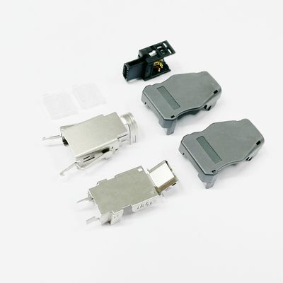 1000V Voltage Rating High Torque DC Servo Motor Connector with 4PIN 6PIN 8PIN 12PIN 17PIN Configurations for Industrial Automation