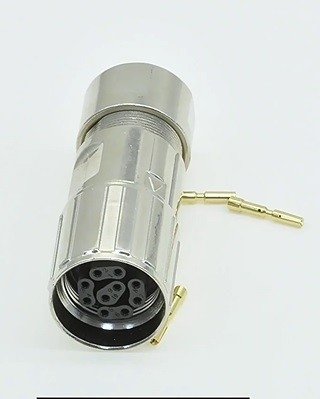 Gold Plated 10 Pin Encode Servo Connector 6fx2003-0DU17 Cable Connector