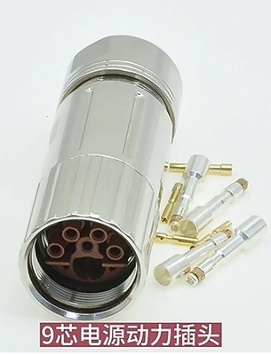 Gold Plated 10 Pin Encode Servo Connector 6fx2003-0DU17 Cable Connector