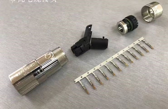 Gold Plated 10 Pin Encode Servo Connector 6fx2003-0DU17 Cable Connector
