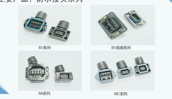 D-SUB SV SV Base SV-6 MC JN11 Servo Cable Connector MC04 and JN4F JN6F JN8F connectors
