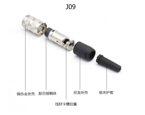 M16 2 Pin 12 Pin 24 Pin waterproof electrical cable connector