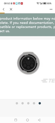 Metal / Plastic Servo Connector Industrial Automation Parts