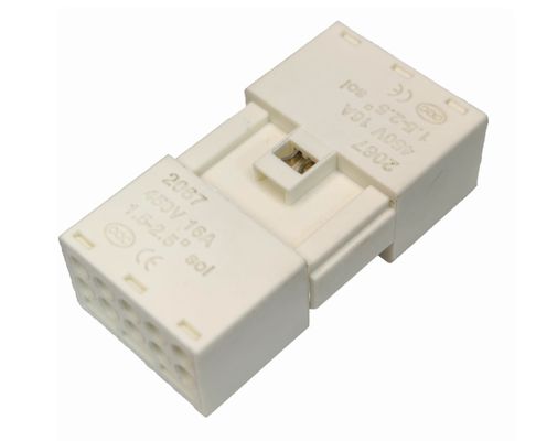 LED Light Connector 5PIN 7PIN 450V 16A White Insert