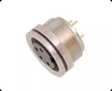 M16 Connector 23456 7 8 12 1416 Pins 24 Panel Mount Flange Waterproof Male and Female Aviation Plug