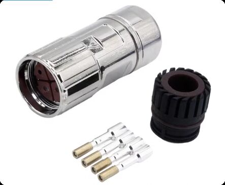 Applicable for Siemens V90 servo power line straight plug 4-core connector 6FX2003-0LL13/0LL13