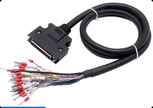 Mitsubishi MR-J4JEJ3 Servo Motor Connector with SCSI 50-pin MR-J3CN1 Plug Featuring Silver Pin Golded Pin and Panel Mount/Cable Mount Options for 1000V Applications