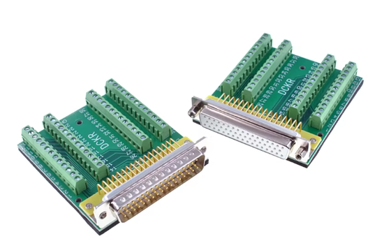 Solderless DB50 Servo Motor Connector with 50-Pin Configuration for Industrial Automation