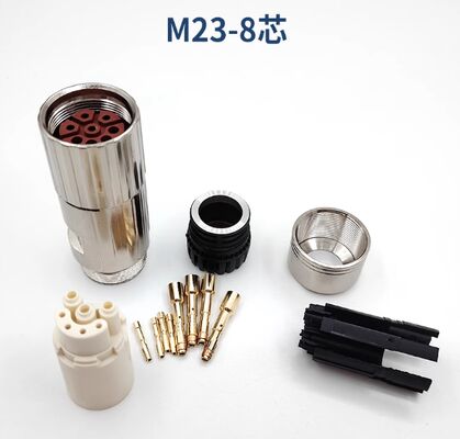 6FX2003 Servo Motor  Rating and Silver Gold Plated Pins for Panel or Cable Connector M23 4PIN 6PIN 8PIN