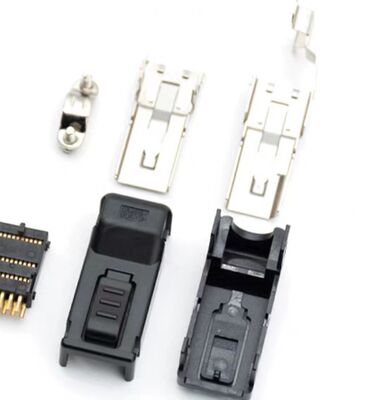 Servo Motor Connector with 1000V Voltage Rating Silver/Gold Plated Pins for Panel or Cable Mount