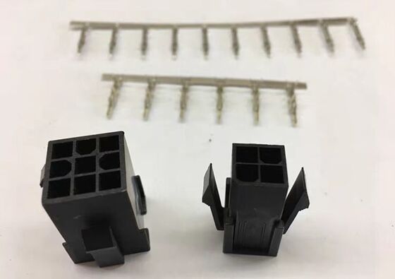 Original TE Delta Servo Motor Connector with 1000V Voltage Rating and Silver/Gold Contact Plating for Industrial Automation