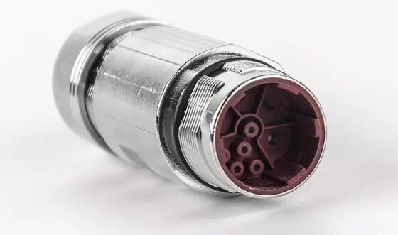 6FX2003 Servo Motor Connector with Silver and Gold-plated Pins 1000V Voltage Rating for Industrial Automation