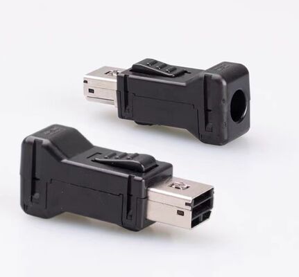 6FX2003 Servo Motor Connector X5 Plug with 1000V Voltage Rating and Silver/Gold Plated Pins for 18-24 AWG