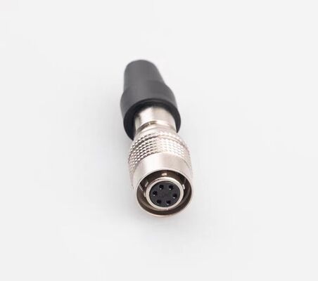 Hirose 6-pin HR10A-7P-6S female trigger cable plug for Hikvision and Basler industrial camera power supply