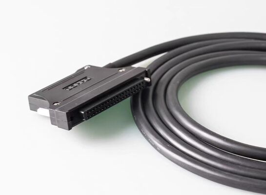 FCN 40-core cable A6CON1/4 Servo Motor Connector with Silver and Gold-plated pins for Mitsubishi Q series and Omron PLCs