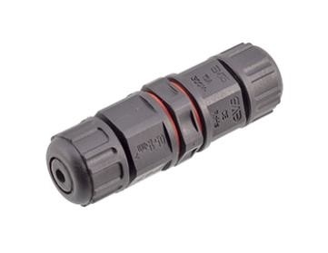জল প্রমাণ সংযোগকারী তারের সংযোগকারী IP67 PA66 গোল্ডেন পিন